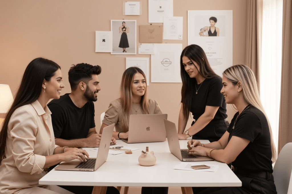 Thaly Súcart, and team. Florida-based design studio workspace